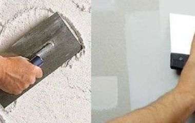 Чем отличается шпаклевка от штукатурки – когда что применять